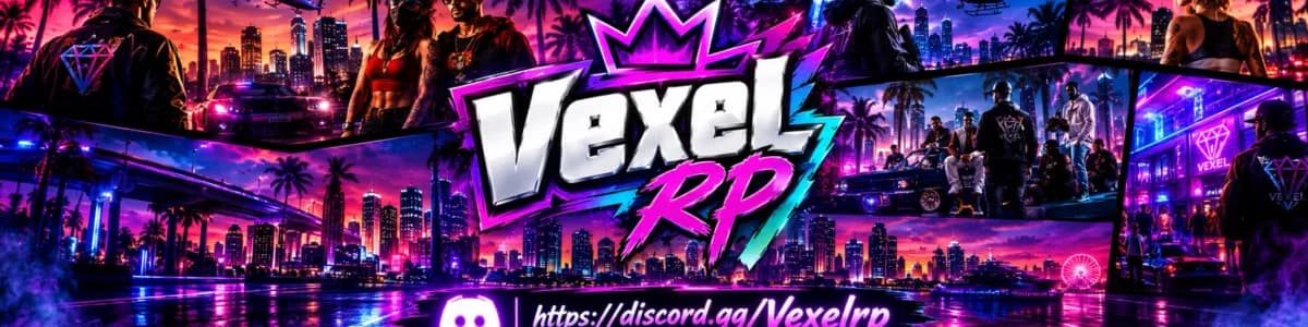 Bannière du serveur VEXEL RP Bannière du serveur VEXEL RP